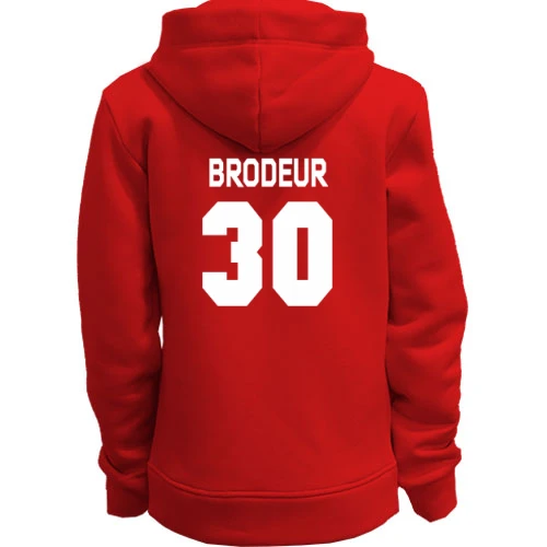 Женская толстовка на молнии Martin Brodeur