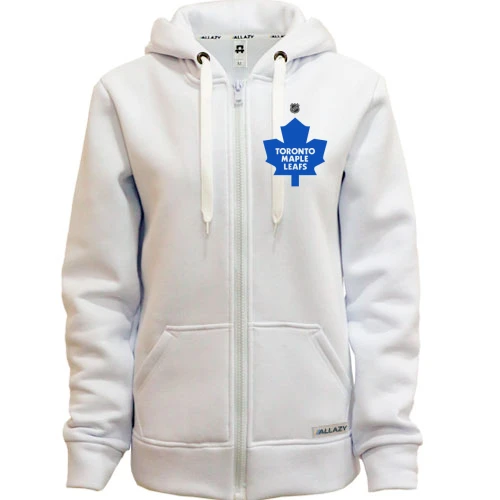 Женская толстовка на молнии Toronto Maple Leafs