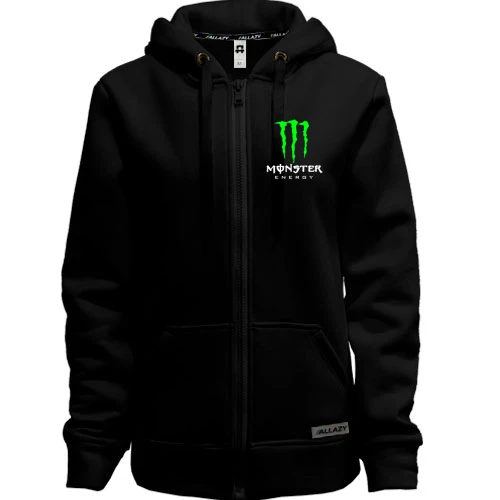 Женская толстовка на молнии Monster Energy (3)