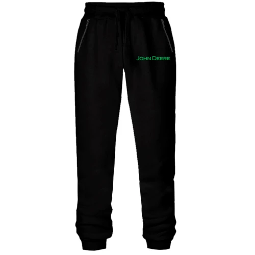 Женские штаны на флисе John Deere (надпись)