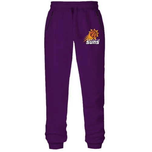 Женские штаны на флисе с эмблемой Phoenix Suns в виде солнца