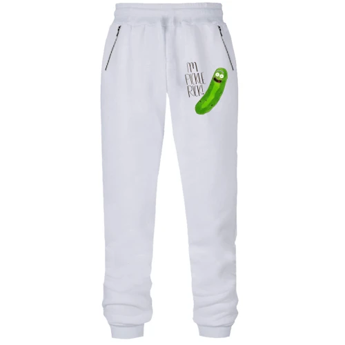 Женские штаны на флисе I'm pickle Rick!