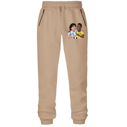 Женские штаны на флисе Maradona & Pele