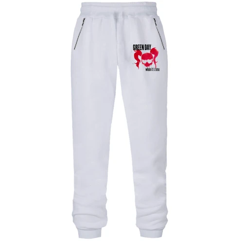 Женские трикотажные штаны Green day - When it's time