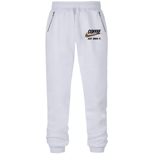 Женские трикотажные штаны COFFEE. Just brew it.