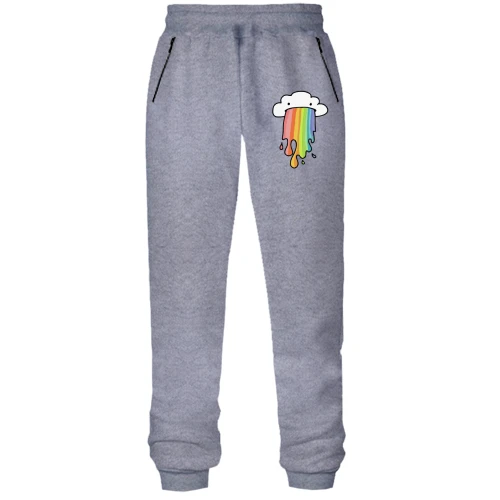 Женские трикотажные штаны Rainbow cloud