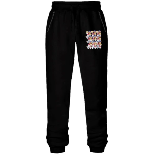 Женские трикотажные штаны Paw patrol pattern