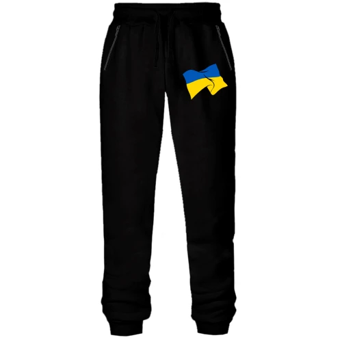 Женские трикотажные штаны Украинское знамя