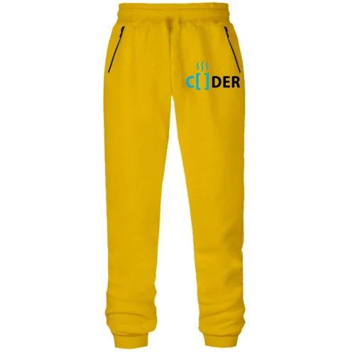 Женские трикотажные штаны CODER в стиле программного кода