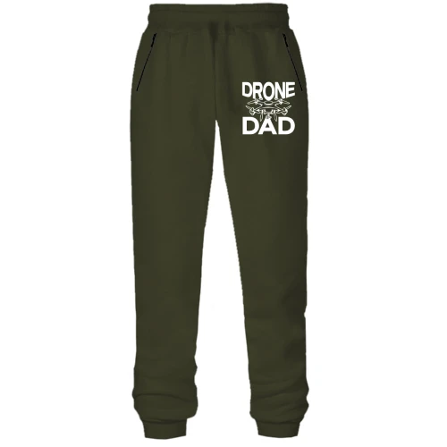 Женские трикотажные штаны "Drone Dad"
