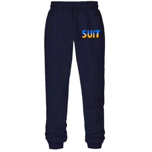 Женские трикотажные штаны Suit (желто-голубой)