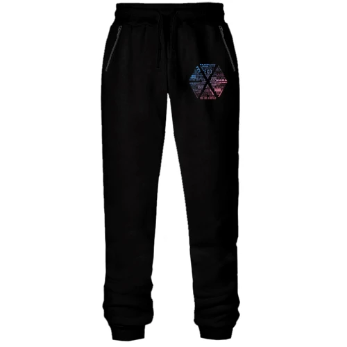 Женские трикотажные штаны EXO из логотипов