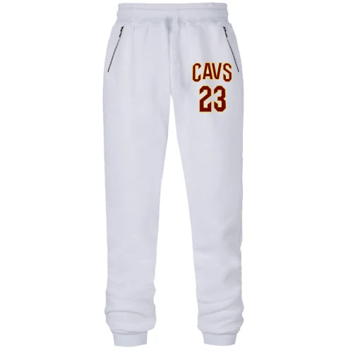 Женские трикотажные штаны, Белый, Cleveland Cavaliers LeBron James