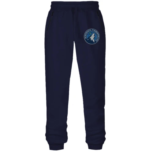 Женские трикотажные штаны, синий, Minnesota Timberwolves (2)