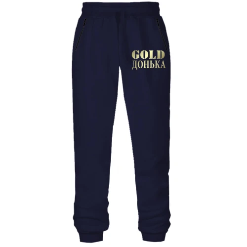 Жіночі трикотажні штани Gold донька